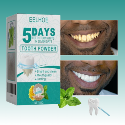 BrightDent™ - Clareador dental em pó